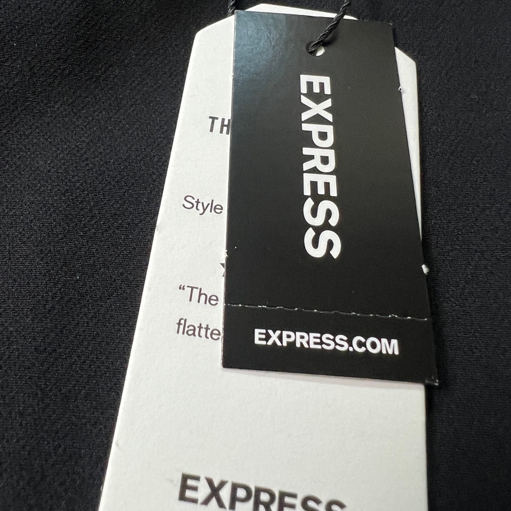 Express Low Rise Barely Boot Editor Pant NEW - Picture 14 of 16